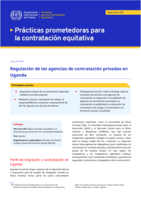 Regulación de las agencias de contratación privadas en Uganda
