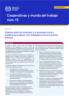 Alianzas entre los sindicatos y la economía social y solidaria para apoyar a los trabajadores de la economía informal