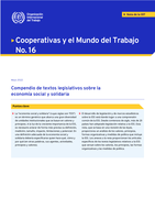 Compendio de textos legislativos sobre la economía social y solidaria