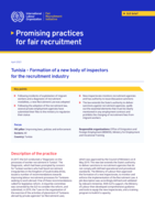 Tunisia: formation of a new body of inspectors for the recruitment industry