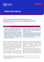 ¿Es un ranking de sistemas de pensiones una herramienta útil para orientar la política previsional?