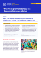 India: lista negra de empleadores y reclutadores en el extranjero para proteger a los trabajadores migrantes indio
