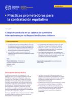 Código de conducta en las cadenas de suministro internacionales por la Responsible Business Alliance