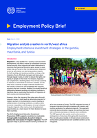Migration and job creation in North/West Africa: employment-intensive investment strategies in the Gambia, Mauritania, and Tunisia
