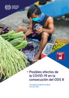 Posibles efectos de la COVID-19 en la consecución del ODS 8: encuesta de opinión síndical