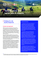 Towards more and better jobs in Albania: findings of a job quality diagnostic