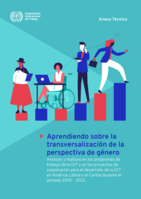 Aprendiendo sobre la transversalización de la perspectiva de género: avances y matices en los programas de trabajo de la OIT y en los proyectos de cooperación para el desarrollo de la OIT en América Latina y el Caribe durante el periodo 2010 – 2021