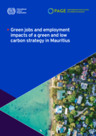 Green jobs and employment impacts of a green and low carbon strategy in Mauritius
