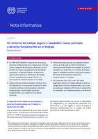 Un entorno de trabajo seguro y saludable: nuevo principio y derecho fundamental en el trabajo