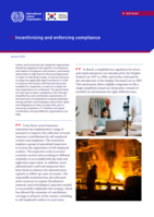 Incentivising and enforcing compliance