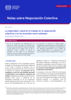 La seguridad y salud en el trabajo en la negociación colectiva y en los acuerdos marco globales