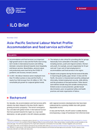 Asia-Pacific sectoral labour market profile: accommodation and food service activities