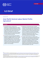 Asia-Pacific sectoral labour market profile: agriculture