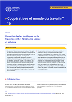 Recueil de textes juridiques sur le travail décent et l'économie sociale et solidaire