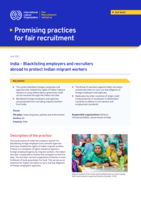 India: blacklisting employers and recruiters abroad to protect Indian migrant workers