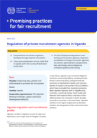 Regulation of private recruitment agencies in Uganda