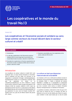Les coopératives et l'économie sociale et solidaire au sens large comme vecteurs du travail décent dans le secteur culturel et créatif