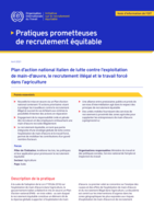 Plan d’action national italien de lutte contre l’exploitation de main-d’œuvre, le recrutement illégal et le travail forcé dans l’agriculture