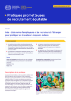 Inde: liste noire d’employeurs et de recruteurs à l’étranger pour protéger les travailleurs migrants indiens