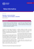 Big data y ciencia de datos: conceptos, oportunidades y desafíos