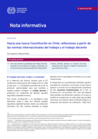 Hacia una nueva Constitución en Chile: reflexiones a partir de las normas internacionales del trabajo y el trabajo decente