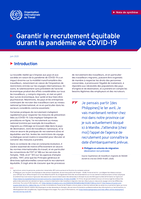 Garantir le recrutement équitable durant la pandémie de COVID-19