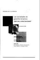 Las sociedades de garantía recíproca: ¿qué son y cómo funcionan? : vade-mecum