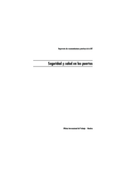 Seguridad y salud en los puertos