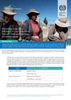 Achieving scale and efficiency in microinsurance through retail and banking correspondents
