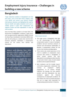 Bangladesh: employment injury insurance - challenges in building a new scheme