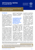 Formación profesional y privación de libertad: apuntes para una agenda