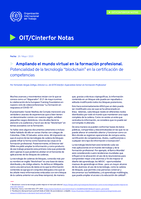 Ampliando el mundo virtual en la formación profesional: potencialidad de la tecnología “blockchain” en la certificación de competencias