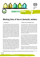 Working time of live-in domestic workers