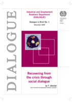 Recovering from the crisis through social dialogue