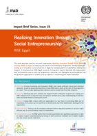 Realizing innovation through social entrepreneurship