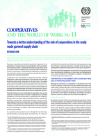 Towards a better understanding of the role of cooperatives in the ready made garment supply chain