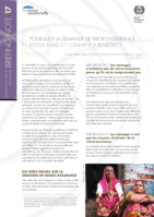 Pourquoi la demande de micro-assurance est-elle faible et comment y remédier?