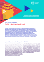 Sofía - asistente virtual: nota técnica: Nicaragua