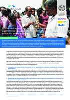 Ayudar a los agricultores a comprender seguros paramétricos: guía para intervenciones de educación a consumidores