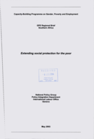 Southern Africa: extending social protection to the poor