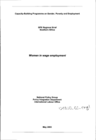 Southern Africa: women in wage employment