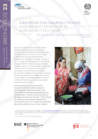 Subventions pour l’assurance inclusive: enseignements des secteurs de l’agriculture et de la santé