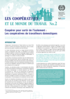 Coopérer pour sortir de l’isolement: les coopératives de travailleurs domestiques