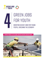 Green jobs for youth: boosting decent jobs for young people, greening the economy