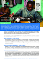 Fomentar el cambio: apoyando a los aseguradores a servir los hogares de bajos ingresos