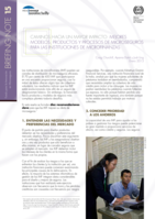 Caminos hacia un mayor impacto: mejores modelos, productos y procesos de microseguros para las instituciones de microfinanza