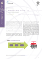 Removing obstacles to access microinsurance