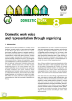 Domestic work voice and representation through organizing