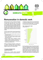 Remuneration in domestic work