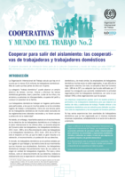Cooperar para salir del aislamiento: las cooperativas de trabajadoras y trabajadores domésticos